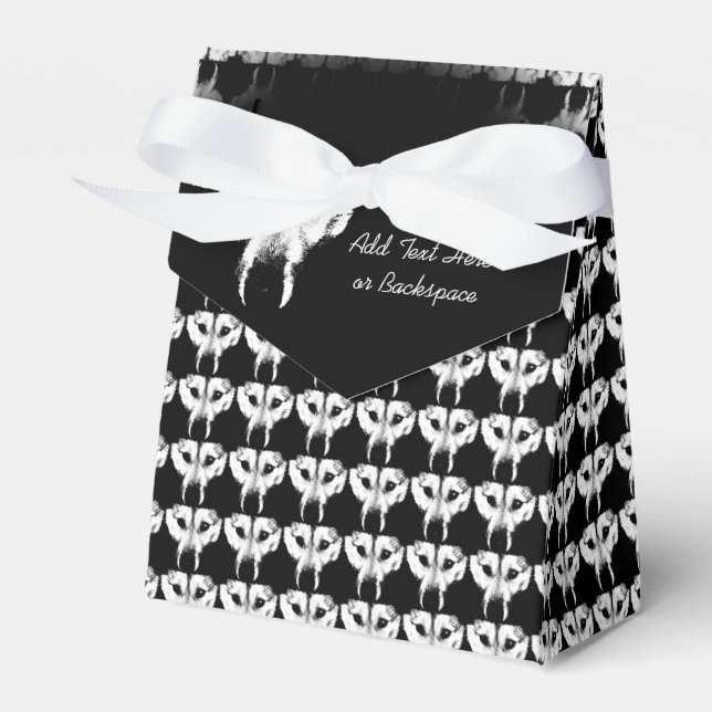 Husky Gift Box Personalise Wolf Dog Gift Boxes (Front Side)