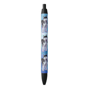 Husky Gifts & Accessories Black Ink Pen