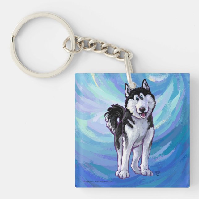 Husky Gifts & Accessories Key Ring (Front)
