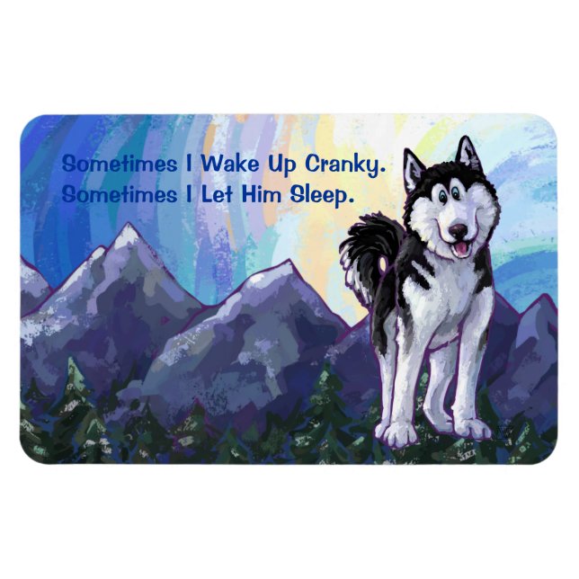 Husky Gifts & Accessories Magnet (Horizontal)