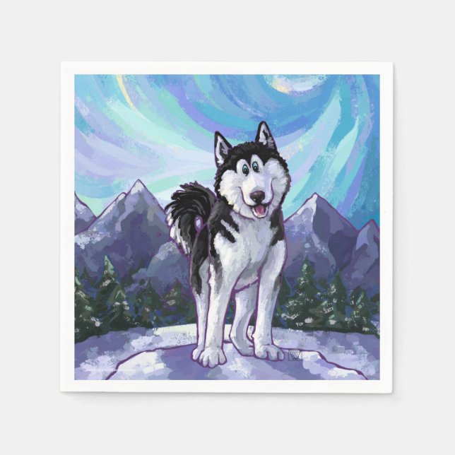 Husky Gifts & Accessories Napkin (Front)