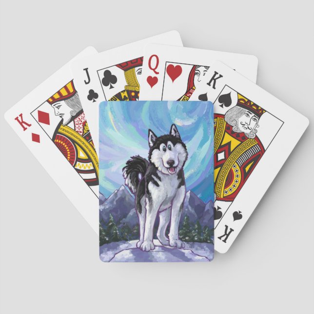 Husky Gifts & Accessories Playing Cards (Back)