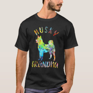 Husky Grandma Funny Siberian Husky Owner 1 T-Shirt