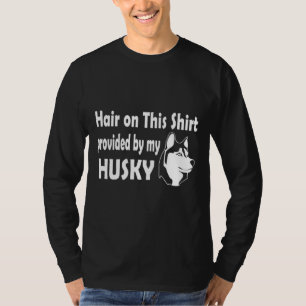 Husky Hair White Active T-Shirt