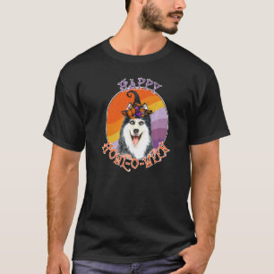 Husky Happy Howl O Ween Halloween Huskie Dog T-Shirt