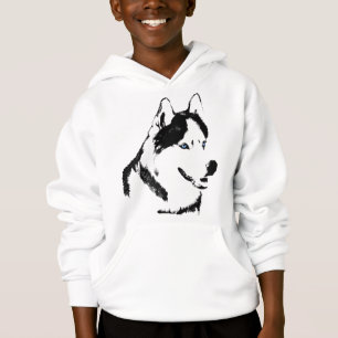 Husky Hoodie Kid's Sled Dog Kid's Husky Sweatshirt