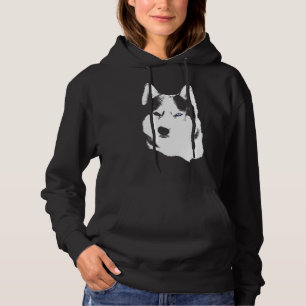 Husky Hoodie Shirt Women's Hooded Husky Sweatshirt