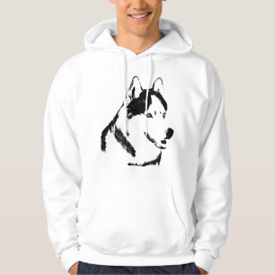 Husky Hoodie Wolf Art Hooded Sweatshirt Dog Shirts