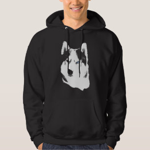 Husky Hoodie Wolf Art Hooded Sweatshirt Dog Shirts