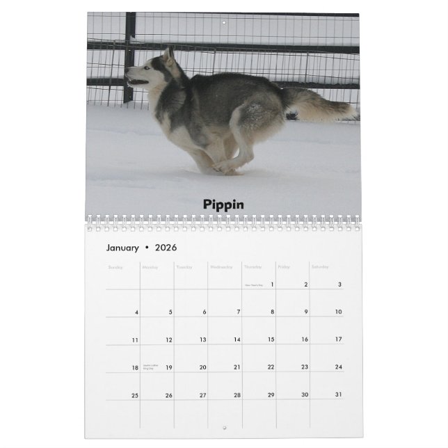 Husky House 2011 Calendar (Jan 2026)