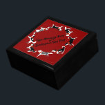 Husky Jewellery Box Christmas Siberian Husky Dog B<br><div class="desc">Siberian Husky Gift Box Christmas Sled Dog Jewellery Boxes Alaskan Malamute Boxes Husky Gifts Decor Dog Lover Jewellery Box Customisable Husky Christmas Gift Boxes for Men Women Kids Home & Office Custom Holiday Siberian Husky Dog Gifts for All Festive Sled Dog Husky Gifts and Your Name Here Siberian Husky Decor...</div>