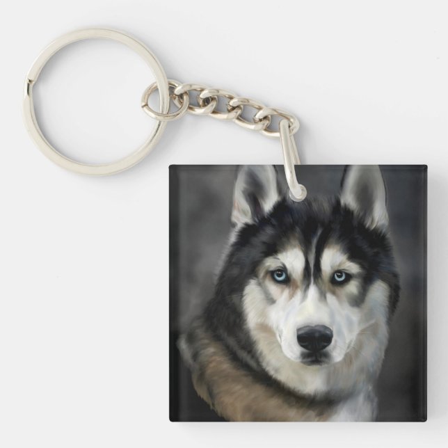 Husky Key Ring (Front)