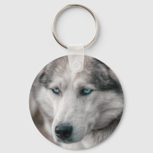 Husky Key Ring