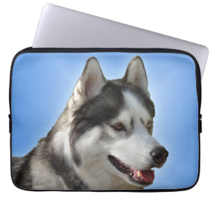 Husky Laptop Case Siberian Husky Eyes Gifts