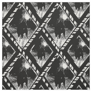 Husky love Glaube Hoffe Fabric