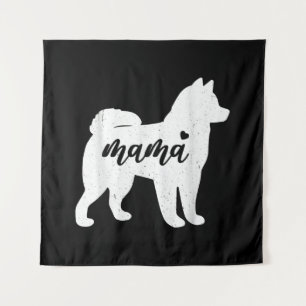Husky Mothers Day Dog Paw Lover Gift Tapestry