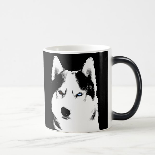 Husky Mug Coffee Cup Cool Siberian Husky Cup (Right)
