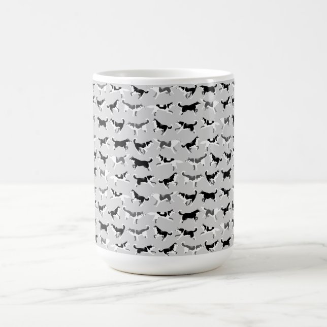 Husky Mug Coffee Cup Siberian Husky Sled Dog Cups (Center)