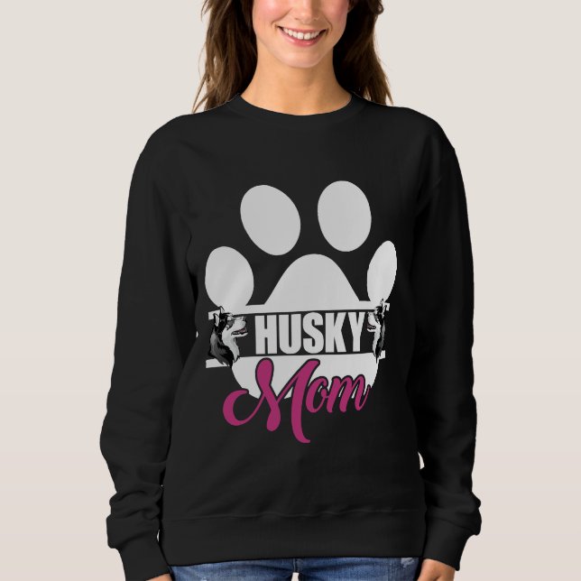 Husky Mum Active Sweatshirt (Front)