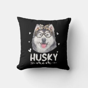 Husky Mum   Dog Lovers Gift   Mother Day Gift Cushion
