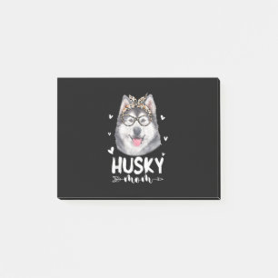 Husky Mum Dog Lovers Gift Mother Day Gift Post-it Notes