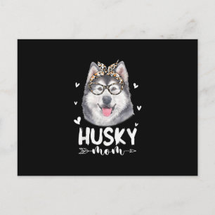 Husky Mum Dog Lovers Gift Mother Day Gift Postcard