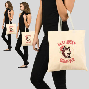Husky Mum, Dog Mum, Dog Gift                     Tote Bag