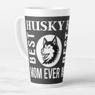 Husky Mum, Dog Mum, Husky Gift Latte Mug