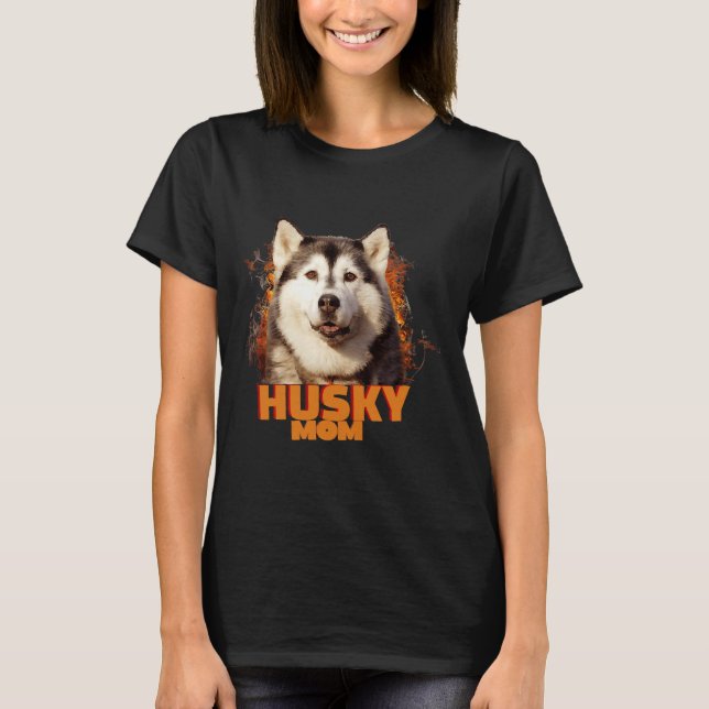 Husky Mum Essential     T-Shirt (Front)