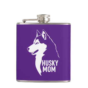 Husky Mum Hip Flask