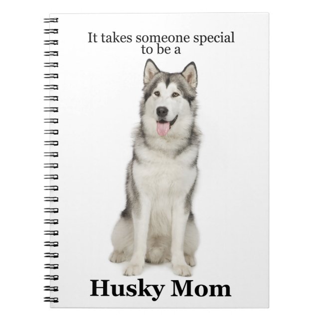Husky Mum Notebook (Front)