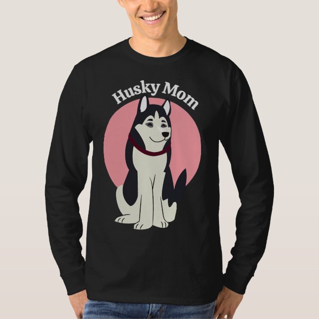 Husky Mum                                          T-Shirt (Front)
