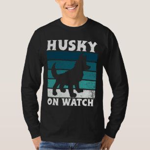 Husky On Watch  Essential     T-Shirt