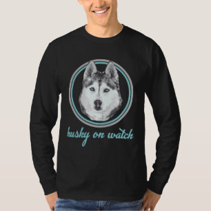 Husky On Watch Light T-Shirt