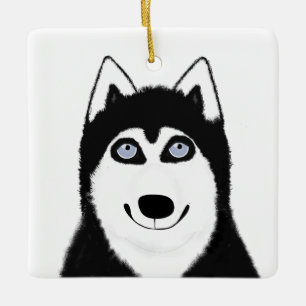 Husky Ornament
