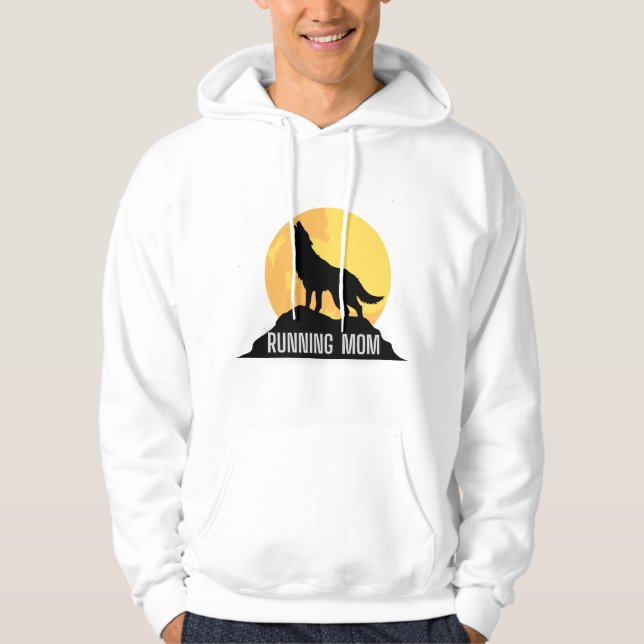 Husky Personalised Wolf Sweatshirt (Front)