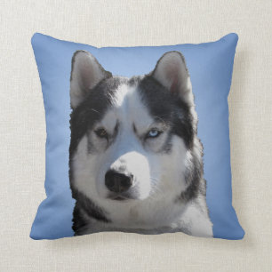 Husky Pillow Siberian Husky Malamute Pillows Gifts