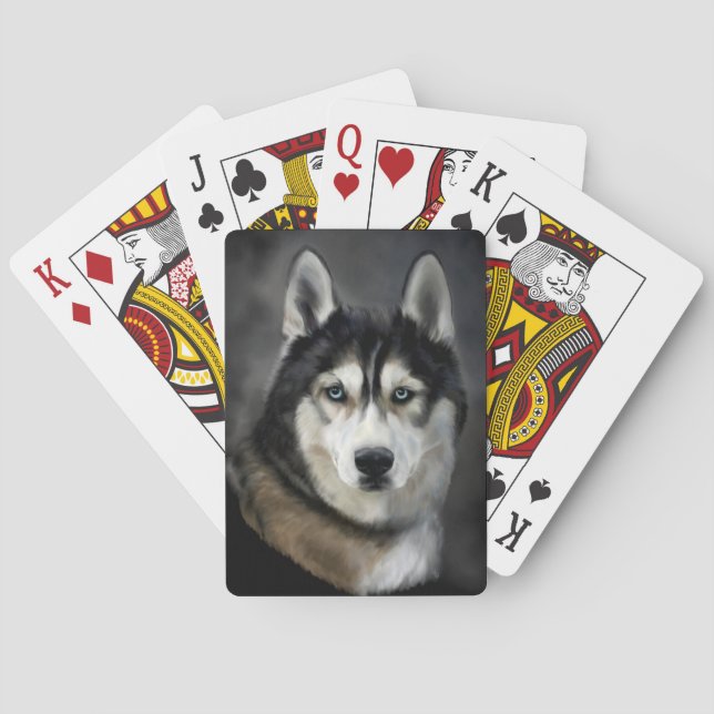 Husky Playing Cards (Back)