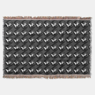 Husky Pup Blanket Siberian Husky Dog Throw Blanket