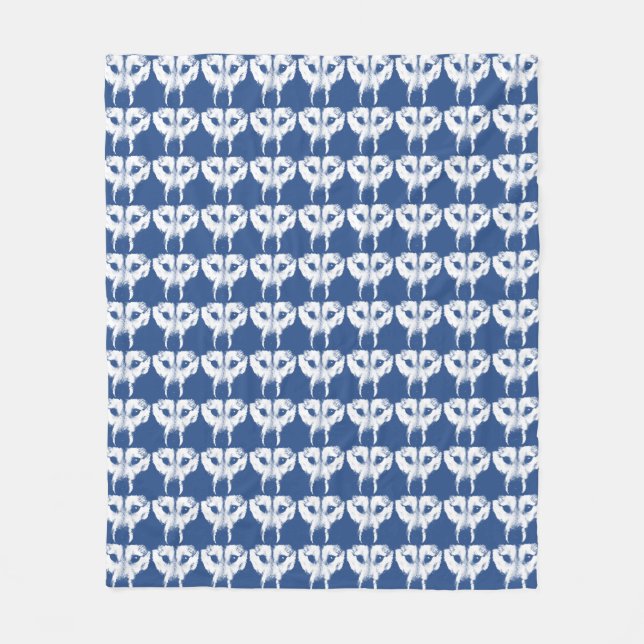 Husky Pup Blanket Siberian Husky Wolf Dog Blankets (Front)