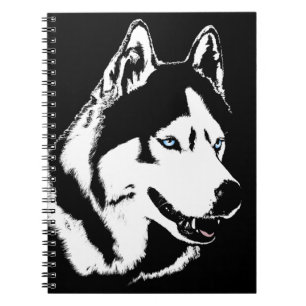 Husky Pup Notebook Siberian Husky Gifts & Books