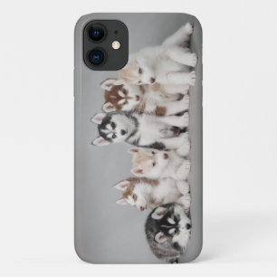 Husky puppies iPhone 11 case