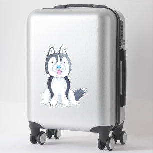 Husky Puppy Dog Pet Baby Nursery Wall Art