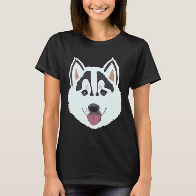 Husky Puppy                                   T-Shirt (Front)