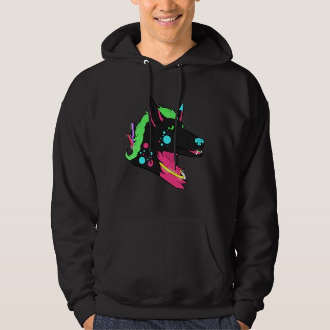 Husky Rave Hoodie (Front)