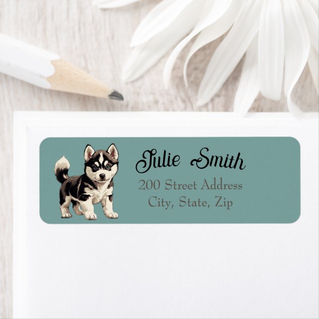 Husky Return Address Label (Insitu)