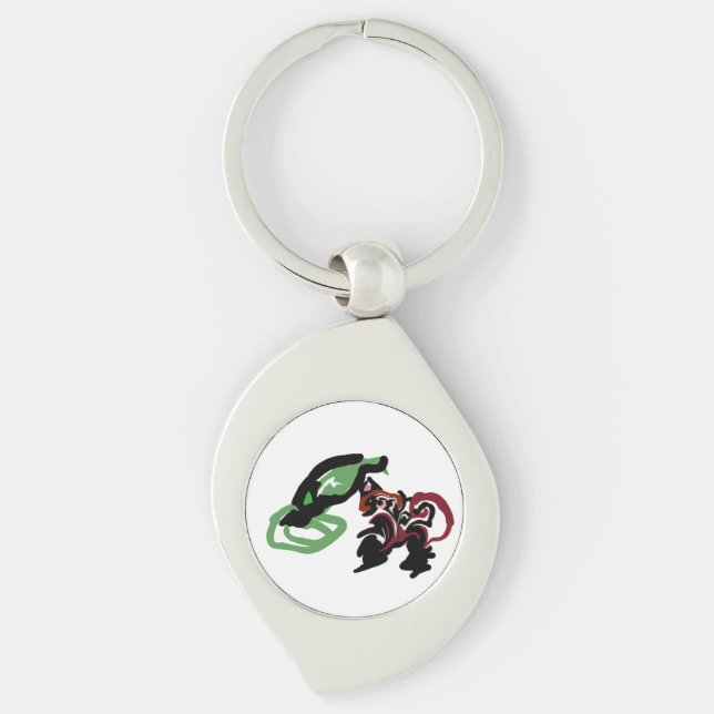 Husky room  key ring (Front)
