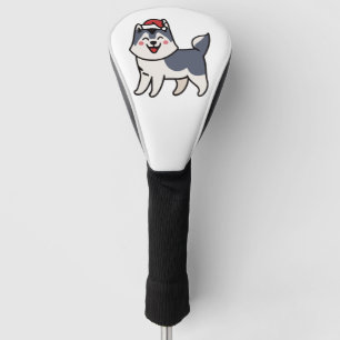 Husky Santa Dog Lover Malamute Golf Head Cover