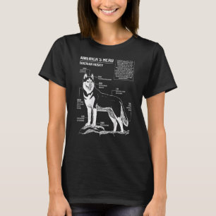 husky schematic T-Shirt