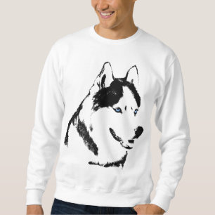 Husky Shirts Sled Dog Sweatshirt Wolf Dog Shirt